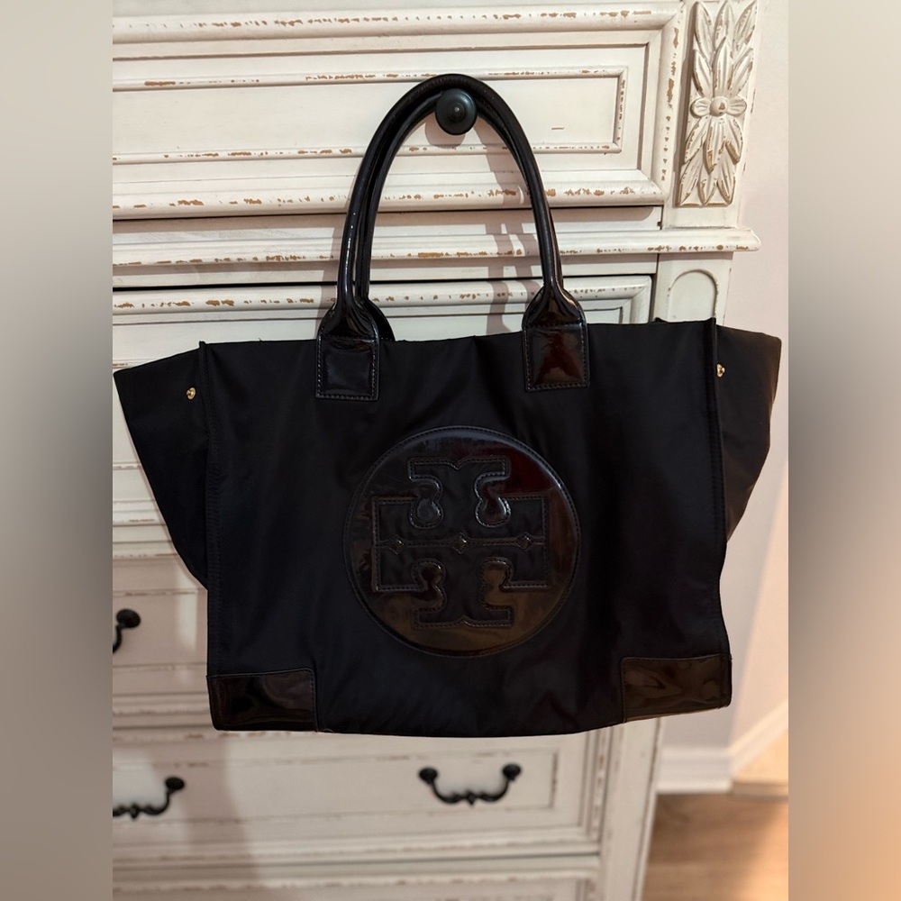 Tory Burch Black Tote Bag